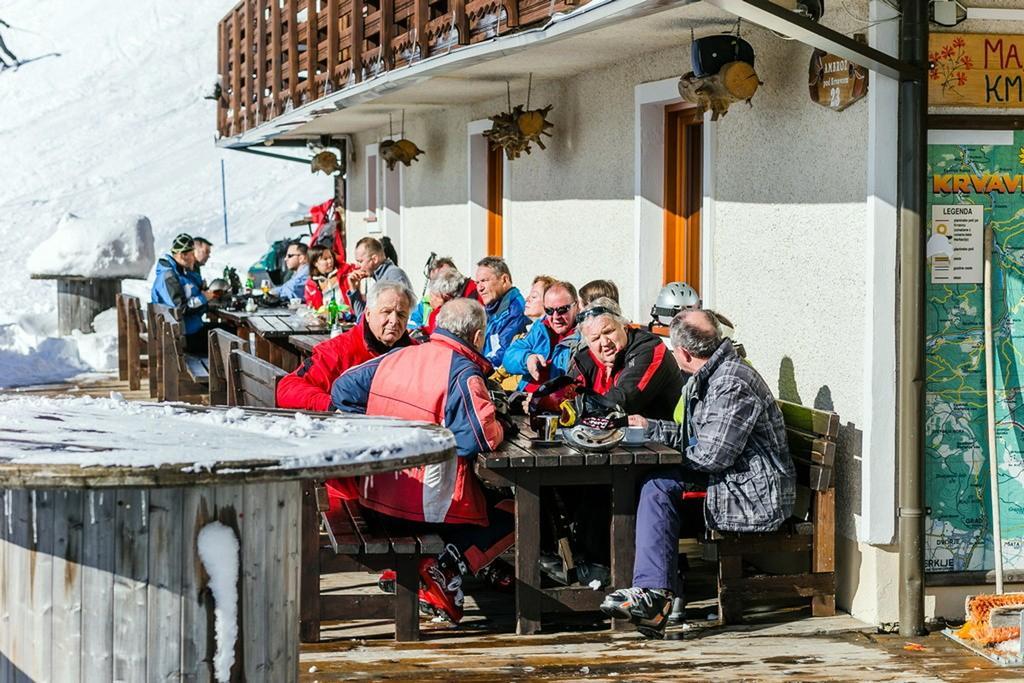 ホテル Ekoturizem Vizencar ツェルクニェ・ナ・ゴレニスケム エクステリア 写真